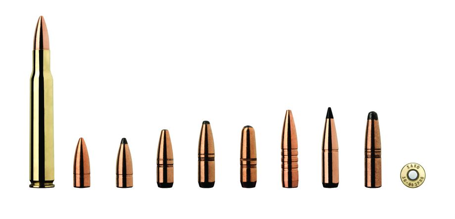 Le fabricant SAKO propose une gamme très complète de chargements en calibre 30-06 Springfield.